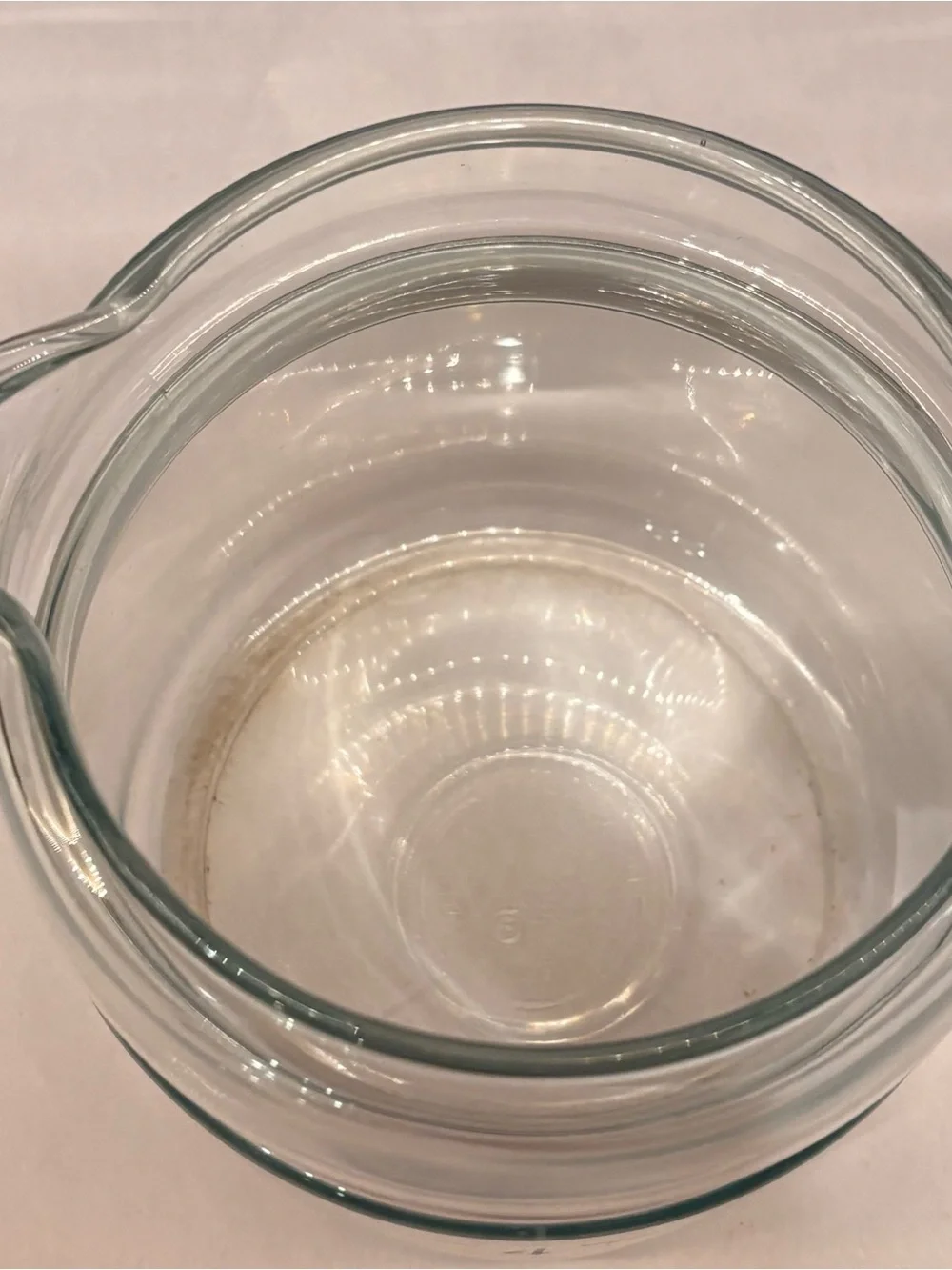 Vintage Pyrex 4-Cup Glass Coffee Carafe Replacement Stainless Band 7754